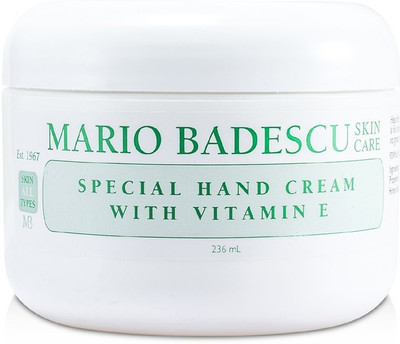 

Mario Badescu Special Hand Cream with Vitamin E - For All Skin Types(236 ml)