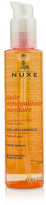 

Nuxe Huile Demaquillante Micellaire Micellar Cleansing Oil With Rose Petal For Face & Eyes (Sensitive Skin)(150 ml)