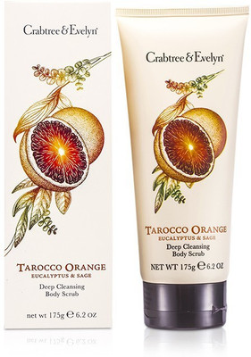 

Crabtree & Evelyn Tarocco Orange, Eucalyptus & Sage Deep Cleansing Body Scrub(175 g)