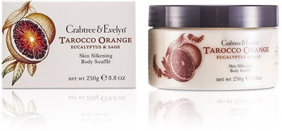 

Crabtree & Evelyn Tarocco Orange, Eucalyptus & Sage Skin Silkening Body Souffle(250 g)