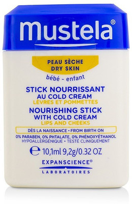 

Mustela Nourishing Stick With Cold Cream (Lips & Cheeks) - For Dry Skin(9.2 g)