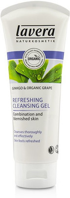 

Lavera Ginkgo & Organic Grape Refreshing Cleansing Gel - Combination & Blemished Skin(100 ml)