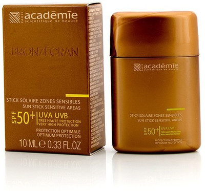 

Academie Bronzecran Sun Stick Sensitive Areas SPF 50+ - For Sensitive & Highly Exposed Areas(10 ml)