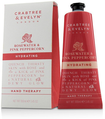 

Crabtree & Evelyn Rosewater & Pink Peppercorn Hydrating Hand Therapy(100 ml)