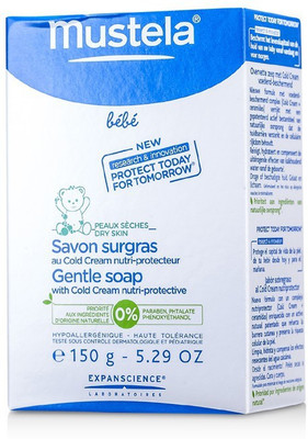 

Mustela Gentle Soap With Cold Cream(150 g)