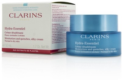 

Clarins Hydra-Essentiel Moisturizes & Quenches Silky Cream - Normal to Dry Skin(50 ml)