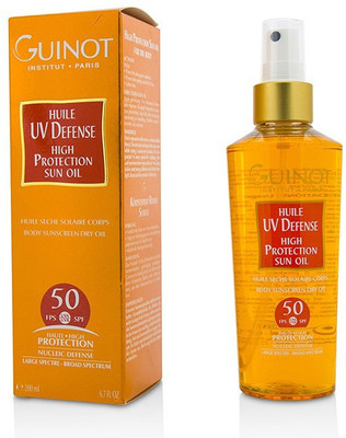 

Guinot Huile UV Defense High Protection Body Sunscreen Dry Oil SPF50(200 ml)