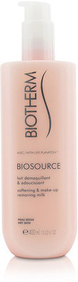 

Biotherm Biosource Softening & Make-Up Removing Milk - For Dry Skin(400 ml)
