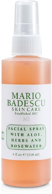 

Mario Badescu Facial Spray With Aloe, Herbs & Rosewater - For All Skin Types(118 ml)