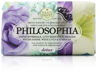 

Nesti Dante Philosophia Natural Soap - Detox - Winter Daphne, White Lotus & Echinacea With Azulene & Oligoelements(250 g)