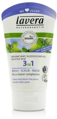 

Lavera Organic Mint 3 In 1 Wash, Scrub, Mask(125 ml)