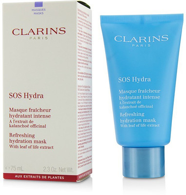 

Clarins SOS Hydra Refreshing Hydration Mask with Leaf Of Life Extract - For Dehydrated Skin(75 ml)