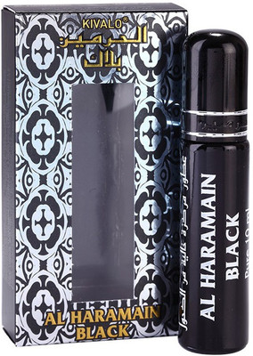 

Kivalo Haramain Pure Original Black Fragrance Roll On Attar with Cedar wood, Amber - 10 ml Floral Attar(Amber)