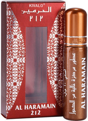 

Kivalo Haramain Pure Original 212 Fragrance Roll On Attar For Women - 10 ml Floral Attar(Musk)