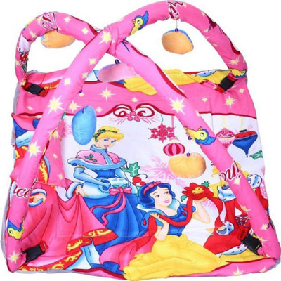 

babique Cotton Kids BED CUM WITH MOSQUITO NET Mosquito Net (Pink) KIDS CRIB(Fabric, Pink)