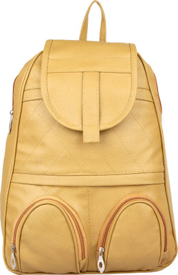 

ligabba QUIRKY BEIGE 3 L Backpack(Beige)