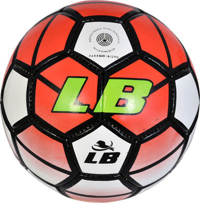 

Locham Brothers Barclays Football - Size: (Pack of 1, Red, Multicolor