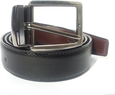 

FEMINA09 Men Formal, Party, Casual, Evening Multicolor Genuine Leather Reversible Belt, Black;brown