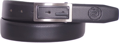 

Designer Select Men Party, Formal, Evening Black Genuine Leather Belt