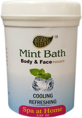 

Herbo Natural Mint Bath And Face Powder(100 g)