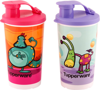 

Tupperware Willie Friends Tumbler(each one 330ml) 330 ml Sipper(Pack of 2, Multicolor)