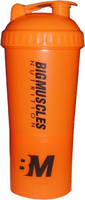

BIG MUSCLES BM1 500 ml Shaker(Pack of 1, Orange)