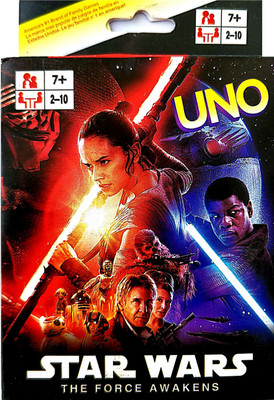 

Golden Feather Star Wars Uno Cards(Multicolor)