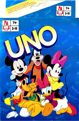 

Golden Feather Mickey Uno Cards(Uno Original)