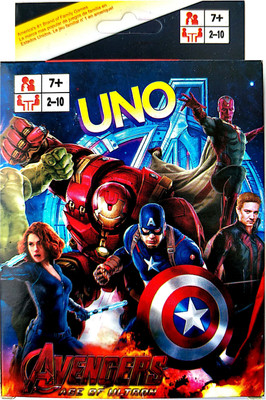 

Golden Feather Avengers Uno Cards(Uno Original)