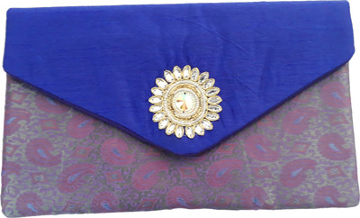 

HimalayaHandicraft Casual Purple Clutch