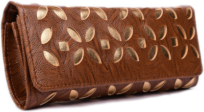 

pocket bazar Casual Brown Clutch