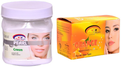 

Pink Root Orange Bleach 250gm, Pearl Cream 500ml(Set of 2)