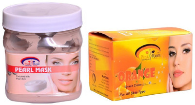 

Pink Root Orange Bleach 250gm, Pearl Mask 500ml(Set of 2)