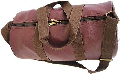 

Muccasacra Hot Selling Stylish Cherry Weekender Duffel Gym Bag with 3 compartments Gym Bag(Maroon)