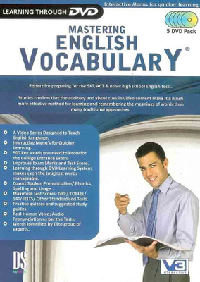 

V3 Interactive Mastering English Vocabulary (5 DVD Set)(DVD Video)