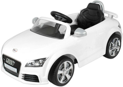 

Toyhouse Audi TT RS Rechargeable Car Battery Operated Ride On(White), Multicolor