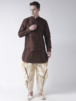 DEYANN Men Kurta Patiala Set