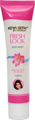 

Keya Seth Aromatherapy Fresh Look Face Wash with Refreshing Lotus for Dry Skin by ,100ml Face Wash(100 ml)