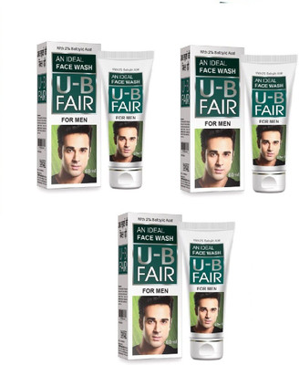 

torque U-B FAIR face wash pack of 3 Face Wash(100 g)