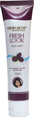 

KEYA SETH AROMATHERAPY Fresh Look Face Wash with Blackberry & Tea Tree for Oily Skin 100ml Face Wash(100 ml)