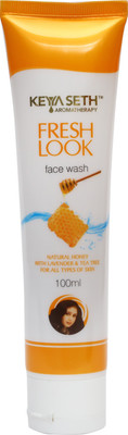 

KEYA SETH AROMATHERAPY Fresh Look Face Wash with Natural Honey & Pure essential oils of Lavender & Tea Tree, 100ml Face Wash(100 ml)