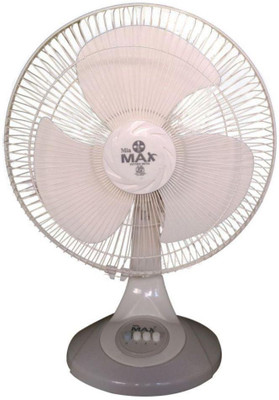 

MinMAX Super Maxx 3 Blade Table Fan(Ivory, Pack of 1)
