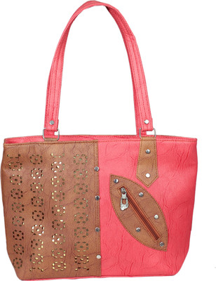 

Vivaan Shoulder Bag(Pink, Brown), Brown;pink
