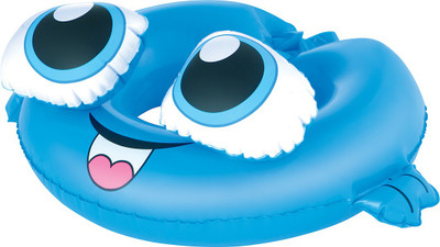 

DealBindaas Bestway Swim Ring, 23.5"*18" SEA CREATURE SWIM RING Tube Design Swimming Ring | For Kids Teen | Easy Inflatable | Easy To Store. Inflatable Pool Accessory(Blue)
