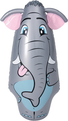 

DealBindaas Bestway Big Bop Punching Bag Elephant 36 Inches Height | Age 3 To 6 Years | Multi Colour | Best Way To Play Fun Time Actively | Built-in sand chamber Inflatable Play Gym(multi)