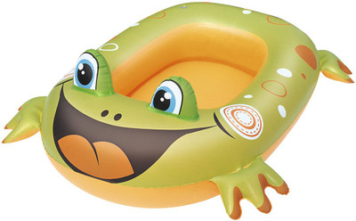 

DealBindaas Bestway Inflatable Lil Kiddie Animal Pool Float Boat Croco | Kids Enjoy Sitting In It | Age 1-4 Years | Smimming Pool Item | Travel | Vacation Inflatable Pool Accessory(Green)