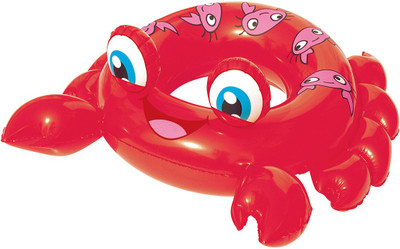 

DealBindaas Bestway Swim Ring, 29"*32" Animal Shaped Swim Tube Design Swimming Ring | For Kids Teen | Easy Inflatable | Easy To Store Inflatable Pool Accessory(Red)