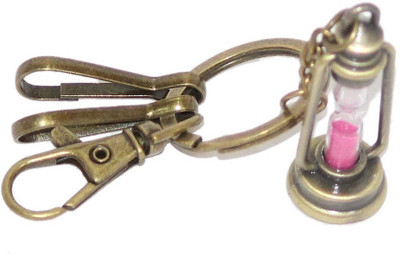 

Universal FANCY DESIGNER LANTERN LALTEN SANDTIMER KEY CHAIN KEYRING GOLDEN Key Chain