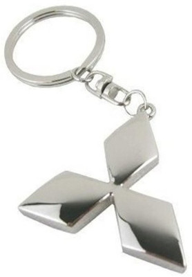

Universal Aai Mitsubishi Car Logo Full Metal Keychain Key Chain
