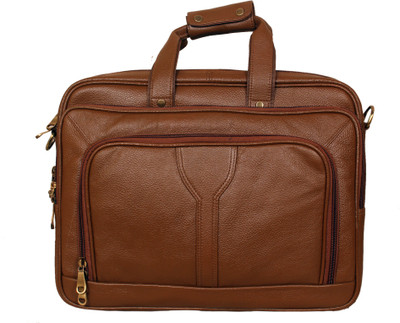 

HYATT 15.6 inch Laptop Messenger Bag(Beige)